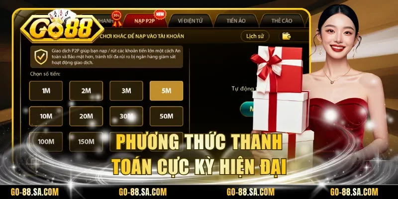 Phương thức thanh toán cực kỳ hiện đại Phương thức thanh toán cực kỳ hiện đại